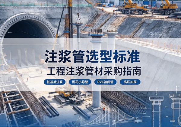 川汇注浆管选型标准